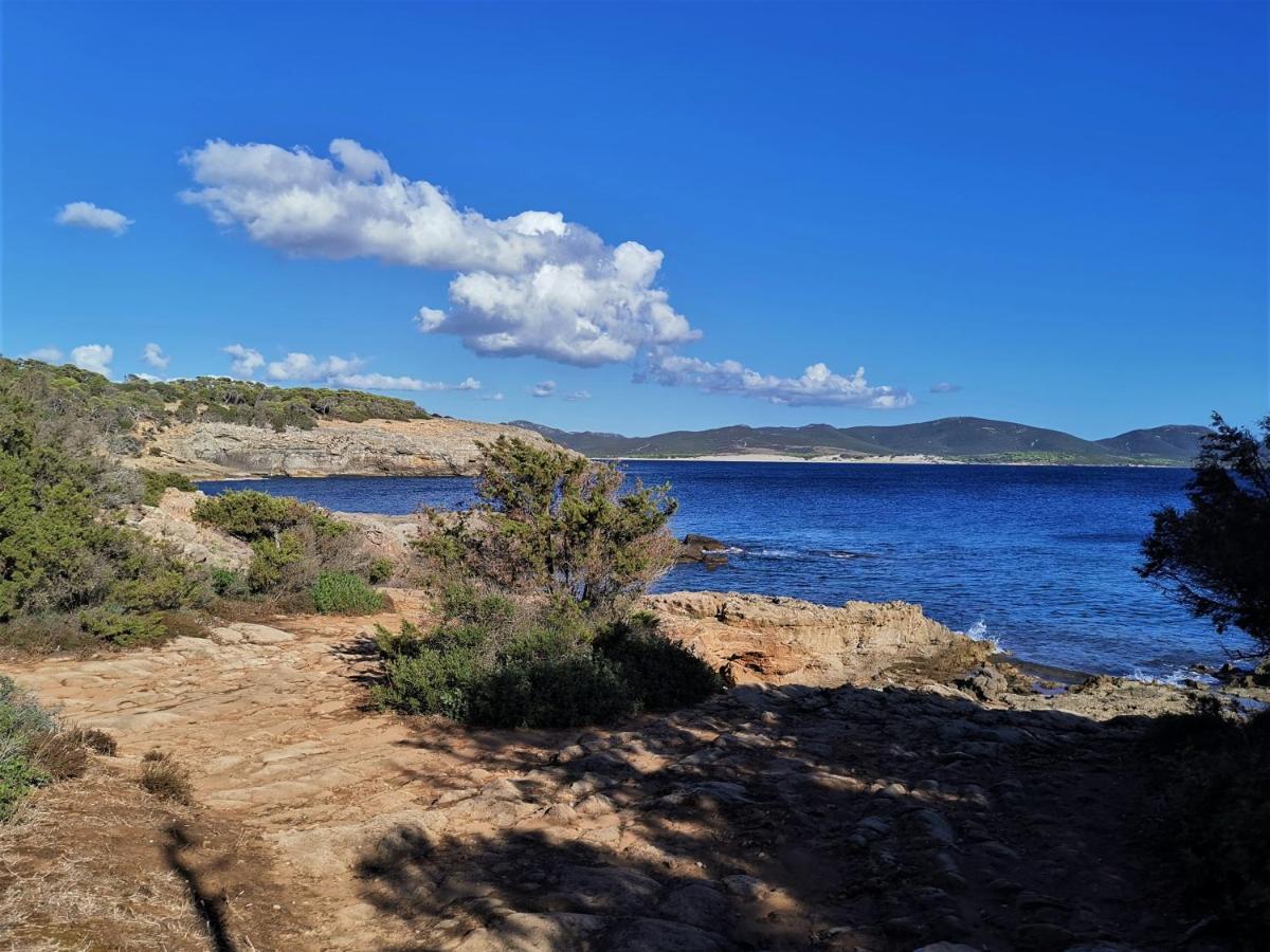 Ziu Angelinu Ad Un Passo Dal Mare Villa Porto Pino Exterior photo